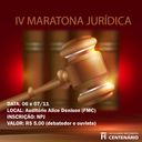 Curso de Direito realiza IV Maratona de argumentação Jurídica