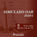 Curso de Direito realiza simulado on-line da OAB