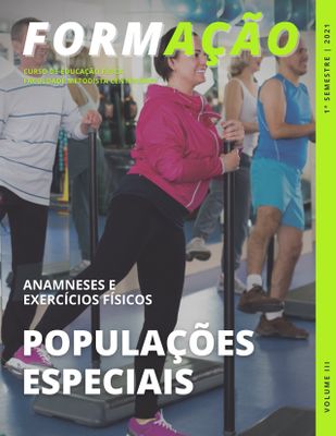 Curso de Educação Física lança volume III do e-book sobre anamneses e exercícios para a populações especiais