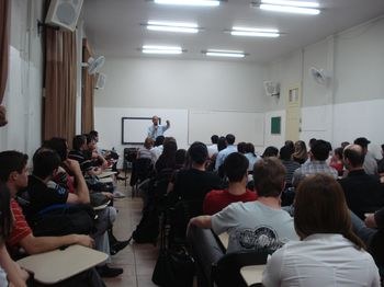 Acadêmicos(as) de Administração da FAMES participam de Aula Magna Acadêmicos(as) de Administração da FAMES participam de Aula Magna