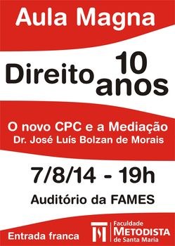 Aula Magna de Direito tem data marcada