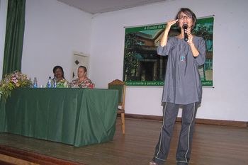 Bispa da Igreja Metodista participa de seminário sobre a Trajetória da Emancipação Feminina no IMC Bispa da Igreja Metodista participa de seminário sobre a Trajetória da Emancipação Feminina no IMC