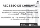Comunicado: Feriadão no IMC