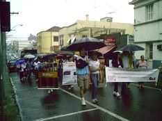 Curso de Direito da FAMES participou de caminhada em reconhecimento ao Dia Internacional da Não-Violência Curso de Direito da FAMES participou de caminhada em reconhecimento ao Dia Internacional da Não-Violência