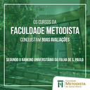 Cursos da Faculdade Metodista conquistam boas colocações no Ranking Universitário Folha