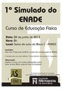 Educação Física da FAMES aplica simulado do ENADE