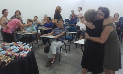 Entusiasmo marca a volta às aulas da Escola para Adultos da FAMES Entusiasmo marca a volta às aulas da Escola para Adultos da FAMES