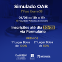 Faculdade de Direito promove Simulado da OAB