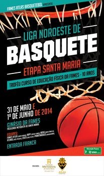 FAMES ATLAS BASQUETEBOL promove Liga Noroeste de Basquete 2014 FAMES ATLAS BASQUETEBOL promove Liga Noroeste de Basquete 2014