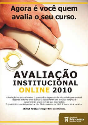 FAMES realiza Avaliação Institucional on-line 2010 FAMES realiza Avaliação Institucional on-line 2010