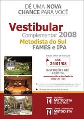 FAMES realiza vestibular complementar com novidades FAMES realiza vestibular complementar com novidades