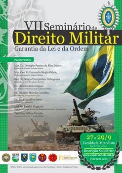 FAMES sedia VII Seminário de Direito Militar FAMES sedia VII Seminário de Direito Militar