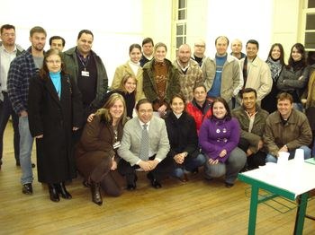 Início do curso de MBA Gestão de Negócios é marcado por confraternização Início do curso de MBA Gestão de Negócios é marcado por confraternização
