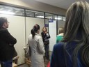 Integrantes do NPPJ fazem visita ao Foro