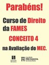 MEC avalia curso de Direito da FAMES e considera seu desempenho satisfatório