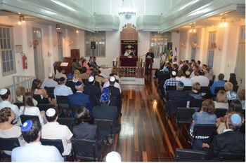 Representantes do IMC participam de cerimônia em Comunidade Israelita Representantes do IMC participam de cerimônia em Comunidade Israelita