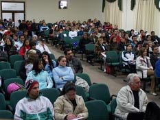 Seminário de Educação Física inicia com discurso de união da comunidade acadêmica da FAMES Seminário de Educação Física inicia com discurso de união da comunidade acadêmica da FAMES