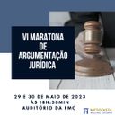 VI Maratona de Argumentação Jurídica acontece nos dias 29 e 30 de maio