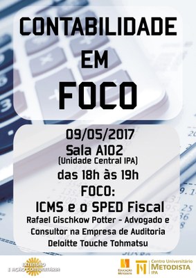 “Contabilidade em Foco” discute "ICMS e SPED FISCAL"