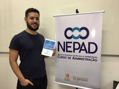 Acadêmico de Administração do IPA se destaca na criação de Startup