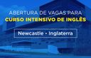 Inscrições abertas para curso intensivo na Inglaterra