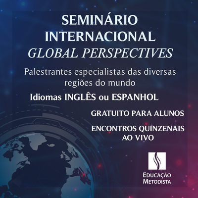 Segundo encontro do Seminário Internacional Global Perspectives traz professora ucraniana para falar sobre propriedade intelectual e assuntos contemporâneos