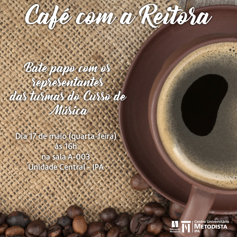 Café com a Reitora - Música