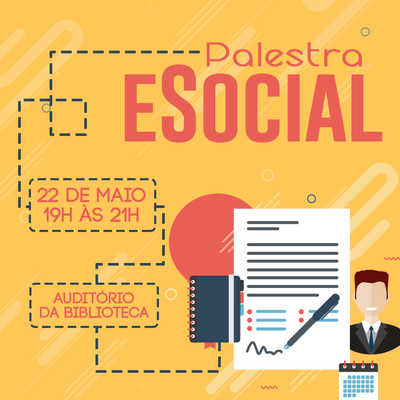 Em parceria com a Receita Federal, curso de Ciências Contábeis promove palestra sobre eSocial