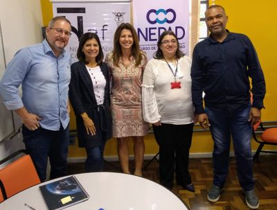 Em 21/03 o NAF recebeu Diretores do Sindicato dos Aeroviários para a formalização da parceria para Cursos e Palestras.