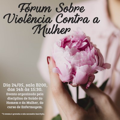 Curso de Enfermagem discute Violência Contra a Mulher