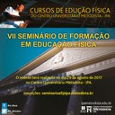 IPA promove VII Seminário de Formação em Educação Física