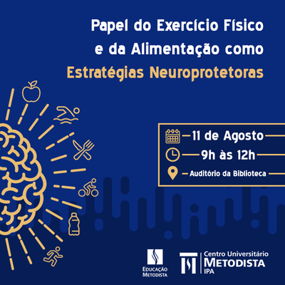 IPA promove curso de extensão sobre o papel do exercício físico e da alimentação como estratégias neuroprotetoras