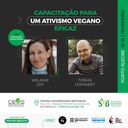 IPA sediará curso sobre veganismo e proteção animal com Melanie Joy e Tobias Leenaert