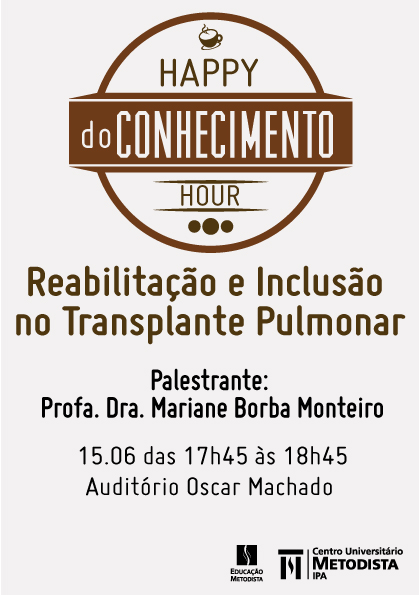 O Happy Hour do conhecimento voltou, participe.