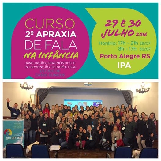 CURSO DE APRAXIA DE FALA NA INFÂNCIA