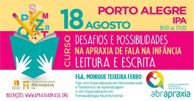 Participe do curso Desafios e Possibilidades na Apraxia de Fala na Infância