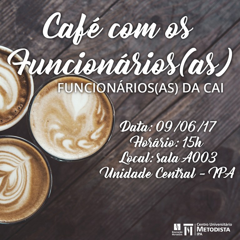 Café com os Funcionários - CAI