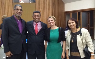 IPA e Colégio Metodista Americano homenageiam Bispo da 2ª Região Eclesiástica da Igreja Metodista pelos seus 15 anos de episcopado e aniversário