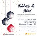 15/12- Celebração de Natal e Conclusão do Curso de Formação Cidadã para Imigrantes Haitianas