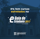 Guia do Estudante 2017 dá 59 estrelas a 18 cursos de graduação do IPA