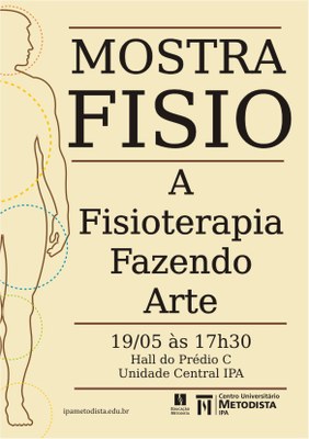 Exposição “A Fisioterapia Fazendo Arte” acontece nesta quinta-feira (19)