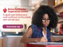 Programa Superamos Juntos Santander recebe inscrições para bolsas de estudo