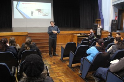 Palestra do SIPAT foi realizada nesta quarta-feira (15)