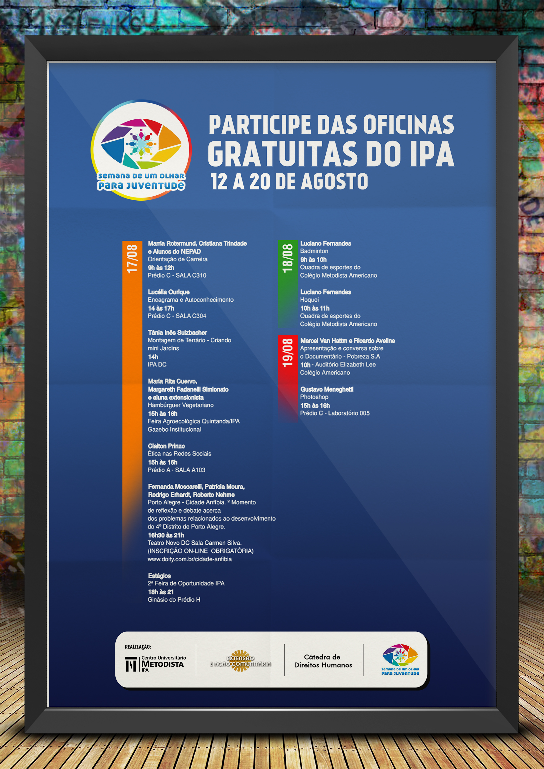 Programação Semana da Juventude 2