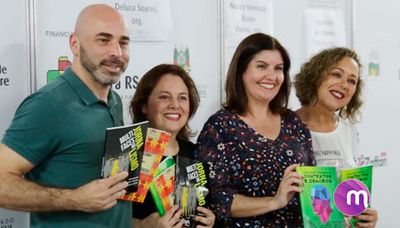 Em noite de confraternização e alegria, cursos de Comunicação lançam livros na Feira do Livro